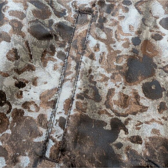 Tribal Jacket Animal Print Leopard Allover Print Edgy Statement Womens Size 16 - Picture 8 of 9